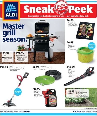 ALDI Weekly Ad & Flyer April 19 to 25