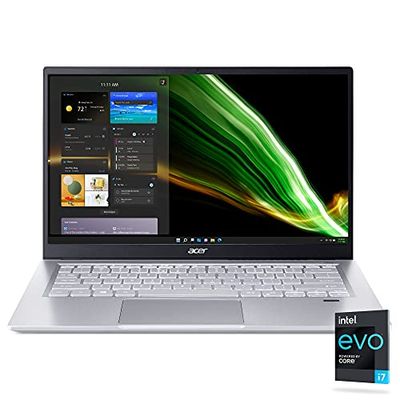 Acer Swift 3 ”EVO” Ultra Thin and Light , 14" FHD IPS Screen, Ci7 11th Gen, 8GB Ram, 256GB SSD, Intel Iris, Windows 11, Backlit KB, Silver, SF314-511-744U $699 (Reg $1050.99)