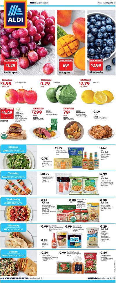 ALDI (OH) Weekly Ad & Flyer April 12 to 18