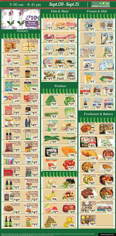 Nations Fresh Foods (Mississauga) Flyer September 9 to 15