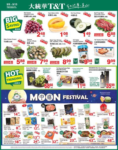 T&T Supermarket (AB) Flyer September 9 to 15