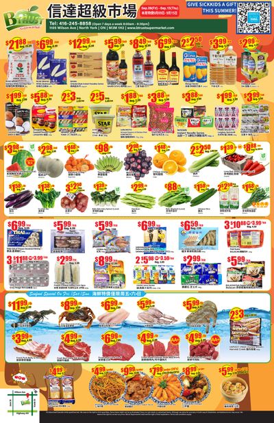 Btrust Supermarket (North York) Flyer September 9 to 15