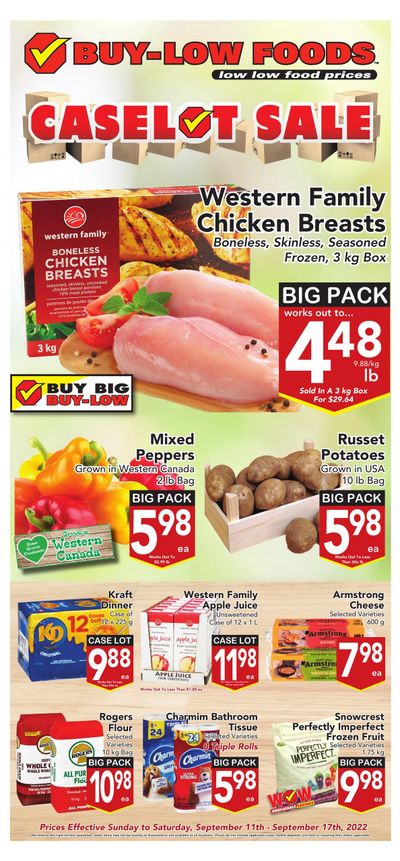 Buy-Low Foods Flyer September 11 to 17