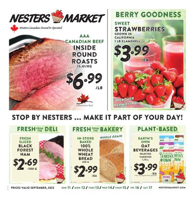 Nesters Market Flyer September 11 to 17