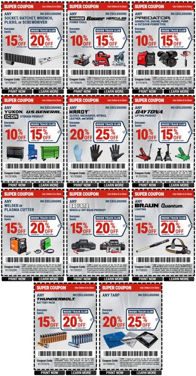 Harbor Freight Weekly Ad Flyer Specials September 9 to September 11, 2022
