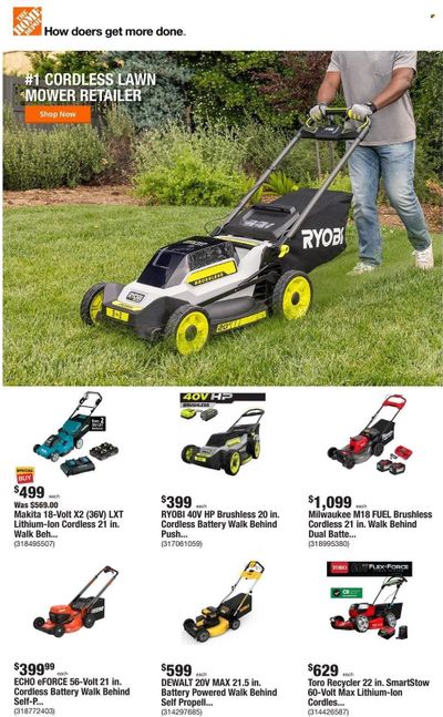 The Home Depot Weekly Ad Flyer Specials September 8 to September 15, 2022