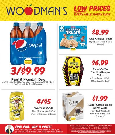 Woodman's Markets (IL, WI) Weekly Ad Flyer Specials September 8 to September 14, 2022