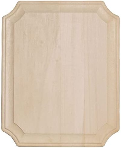 Walnut Hollow 8-Inch by 10-Inch Basswood French Corner Wide Edge Plaque $10.4 (Reg $16.28)