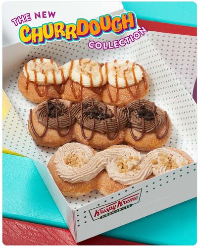 Krispy Kreme Doughnuts Canada: Enjoy The New ChurrDough Doughnuts in Canada