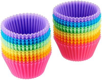 Amazon Basics Reusable Silicone Baking Cups, Muffin and Cupcake, Pack of 24 On Sale for $ 7.82 ( Save $ 2.01 ) at Amazon Canada