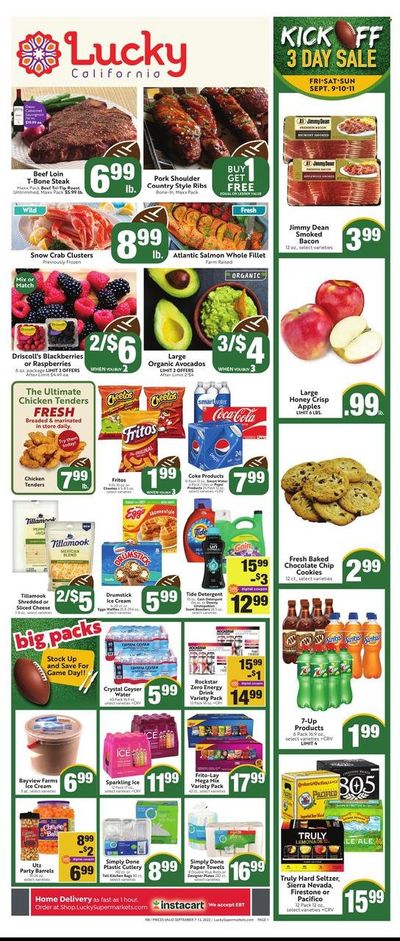 Lucky California Weekly Ad Flyer Specials September 7 to September 13, 2022
