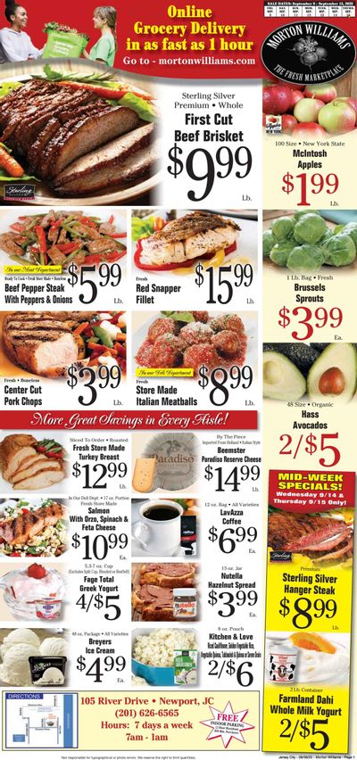 Morton Williams (NJ) Weekly Ad Flyer Specials September 9 to September 15, 2022