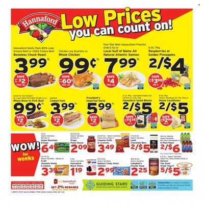 Hannaford (NH) Weekly Ad Flyer Specials September 11 to September 17, 2022