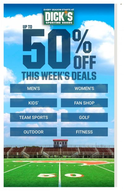 DICK'S Weekly Ad Flyer Specials September 11 to September 17, 2022
