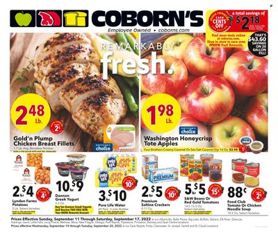 Coborn's (MN, SD) Weekly Ad Flyer Specials September 11 to September 17, 2022