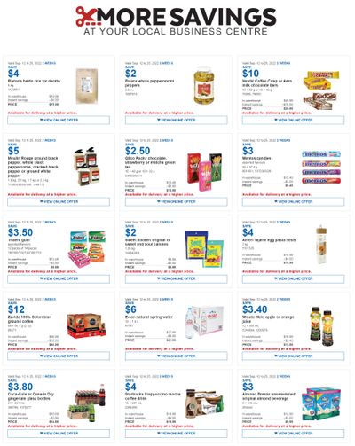Costco Business Centre Instant Savings Flyer September 12 to 25