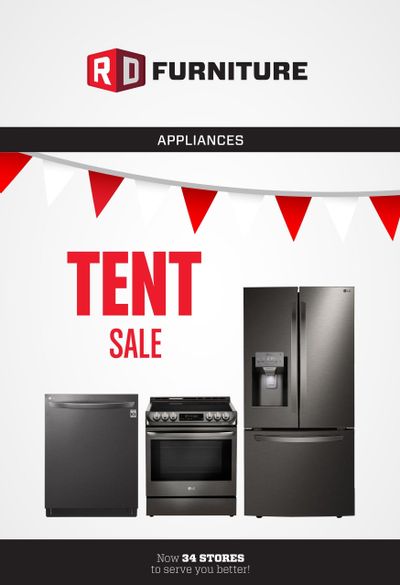 Meubles RD Appliances Tent Sale Flyer September 7 to 25