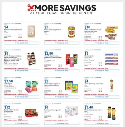 Costco Canada Business Centre Instant Savings Coupons / Flyer, until September 25