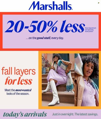 Marshalls Weekly Ad Flyer Specials September 8 to September 23, 2022
