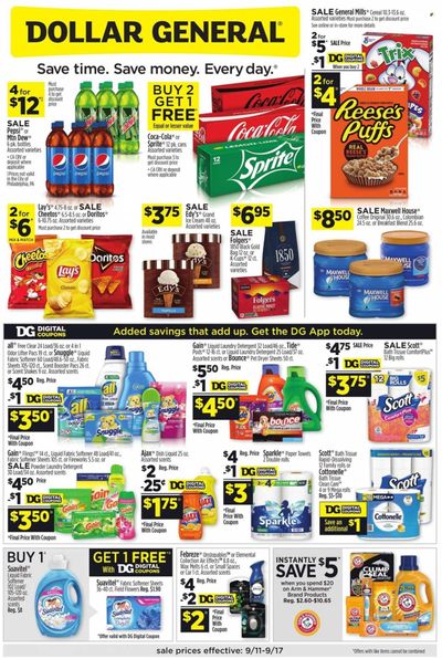 Dollar General Weekly Ad Flyer Specials September 11 to September 17, 2022