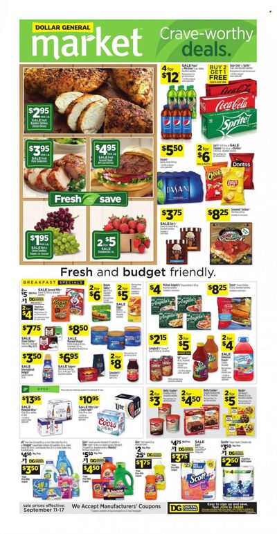 Dollar General (KY) Weekly Ad Flyer Specials September 11 to September 17, 2022