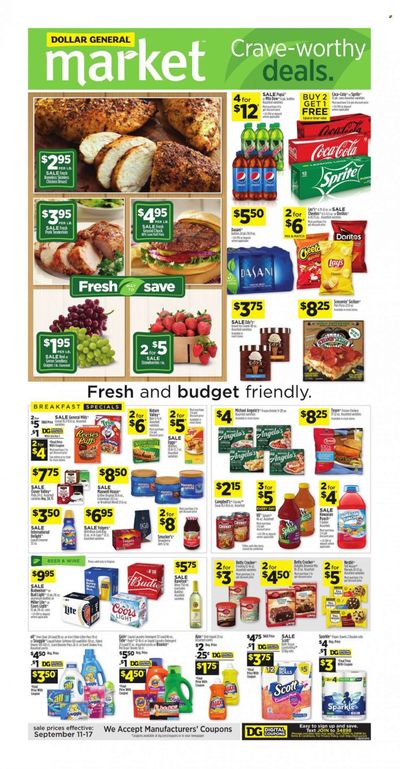 Dollar General (VA) Weekly Ad Flyer Specials September 11 to September 17, 2022