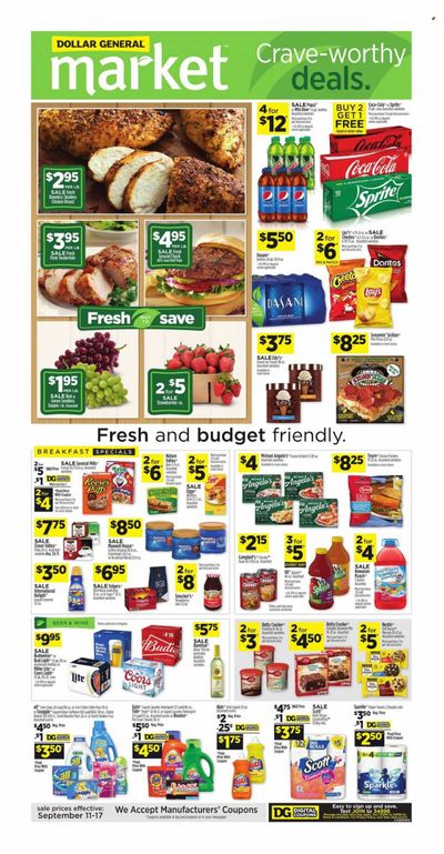 Dollar General (VA) Weekly Ad Flyer Specials September 11 to September 17, 2022