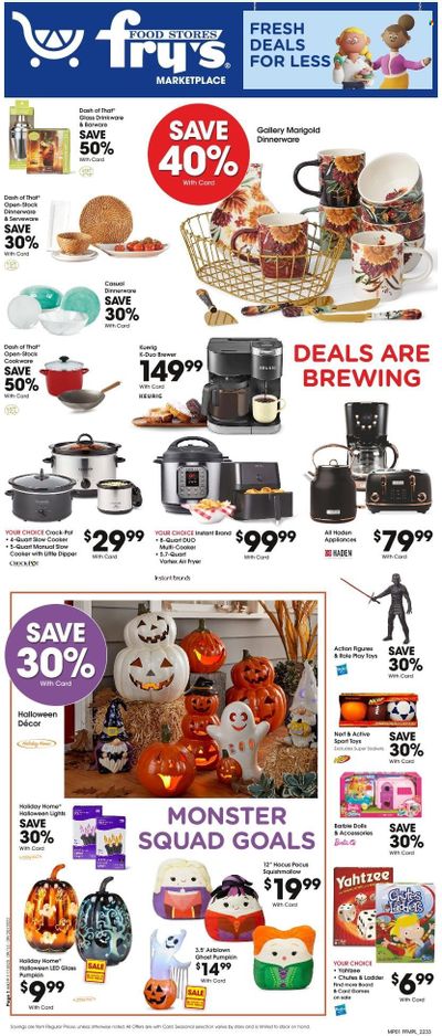 Fry’s (AZ) Weekly Ad Flyer Specials September 14 to September 20, 2022