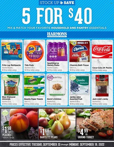 Harmons (UT) Weekly Ad Flyer Specials September 13 to September 19, 2022