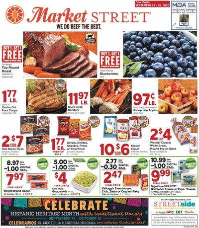 Market Street (NM, TX) Weekly Ad Flyer Specials September 14 to September 20, 2022