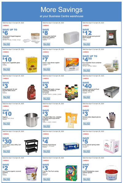 Costco Business Centre (Scarborough, ON) Instant Savings Flyer April 13 to 26