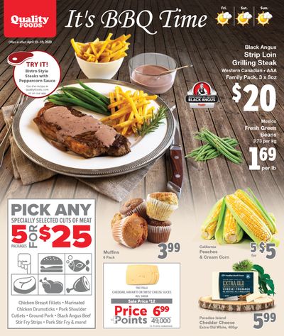 Quality Foods Flyer April 13 to 19