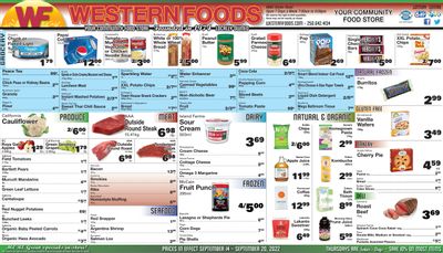 Western Foods Flyer September 14 to 20