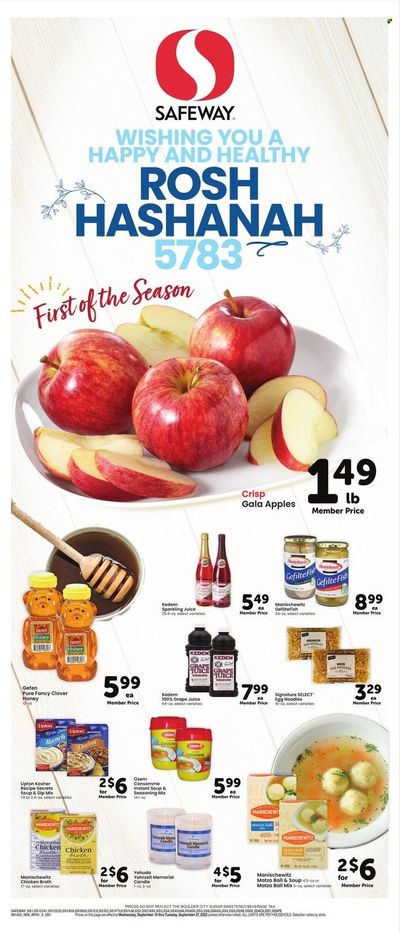 Safeway (SD) Weekly Ad Flyer Specials September 14 to September 27, 2022