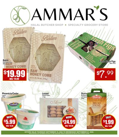 Ammar's Halal Meats Flyer September 15 to 21