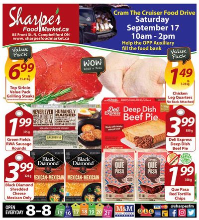 Sharpe's Food Market Flyer September 15 to 21