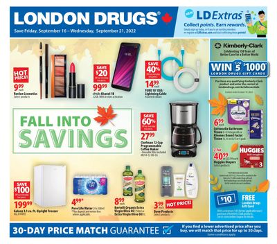 London Drugs Weekly Flyer September 16 to 21