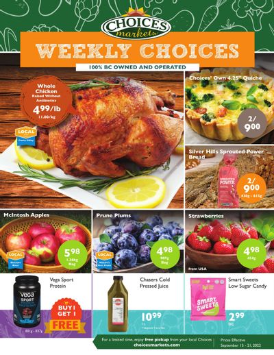 Choices Market Flyer September 15 to 21