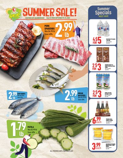 Seafood City Supermarket (ON) Flyer September 15 to 21