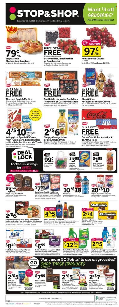 Stop & Shop (NY) Weekly Ad Flyer Specials September 16 to September 22, 2022