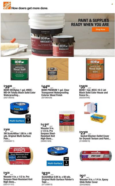 The Home Depot Weekly Ad Flyer Specials September 15 to September 22, 2022