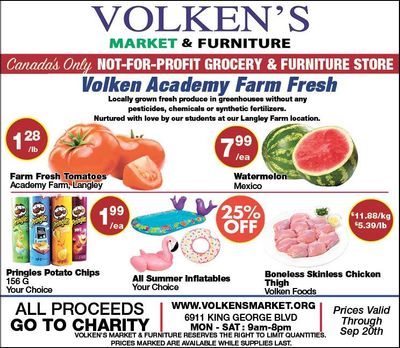 Volken's Market & Furniture Flyer September 14 to 20
