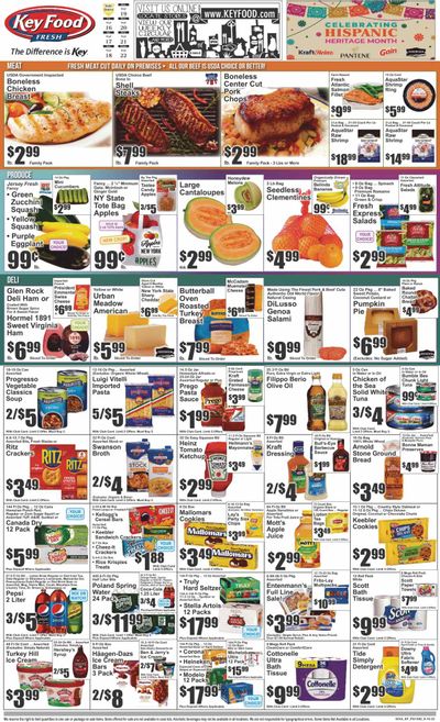 Key Food (NY) Weekly Ad Flyer Specials September 16 to September 22, 2022