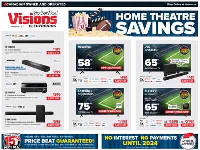 Visions Electronics Flyer September 16 to 22