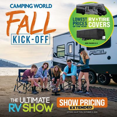 Camping World Weekly Ad Flyer Specials September 16 to October 2, 2022