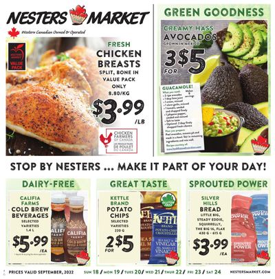 Nesters Market Flyer September 18 to 24