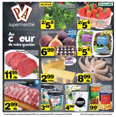 Supermarche PA Flyer September 19 to 25