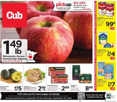 Cub Foods (MN) Weekly Ad Flyer Specials September 18 to September 24, 2022