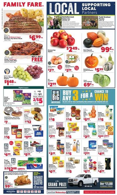 Family Fare (MI) Weekly Ad Flyer Specials September 18 to September 24, 2022