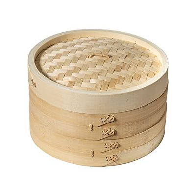 Joyce Chen 26-0013 10-Inch Bamboo Steamer Set, Black $27.54 (Reg $54.00)